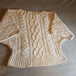 EXPRESS Dolman Cable Knit Sweater